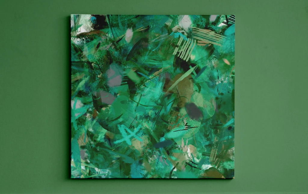 GENOMA_gift_ADN_ART_cuadro_GREEN
